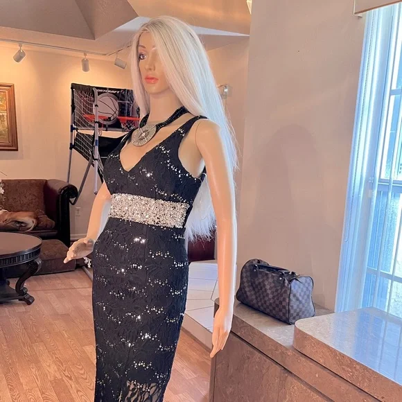 chinese dress ladies Amazon.com: My Michelle Lace Body Con Sheath Dress Blue 3 : Clothing, Shoes  & Jewelry